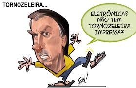 seriilustrador.com | Urgente!!! #tornozeleira #bolsonaro #stf #inelegivel #humor #charge | Instagram