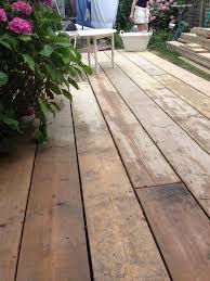 Scaffold Board Decking In Our Garden Deck Garden Timber Deck Deck With Pergola