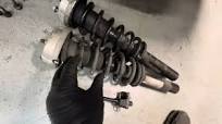 BMW X5 Front Strut Mount Replacement. Best Video (MUST WATCH)