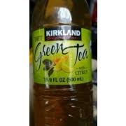 Kirkland Signature Diet Green Tea Calories Nutrition Analysis More Fooducate