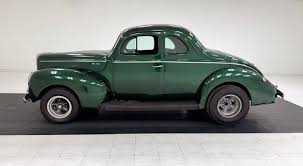 Image result for Dark Green 1940 Truck