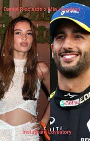 Daniel Ricciardo x Mia Hamilton Instagram Lovestory