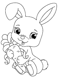 Easter Bunny Head Coloring Page Below Is A Collection Of Easy Bunny Coloring Page Which You Bunny Coloring Pages Cartoon Coloring Pages Animal Coloring Pages