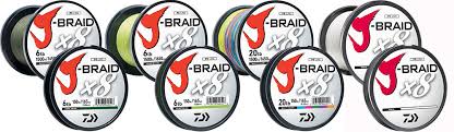 daiwa j braid x8 braided line