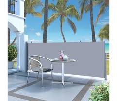 Vidaxl Ausziehbare Seitenmarkise 140 X 300 Cm Grau Gunstig Kaufen Vidaxl De Terrassenmarkisen Markise Concrete Patios
