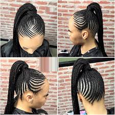 Celebrities Photos Ghana Braids 2017 Styles Beautified Braids For The contrasting thin and thick cornrows add an alluring factor. ghana braids 2017 styles