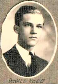 Donald Robb (1922-1985) Parents: Walter + Anna (Wahl) Robb Spouse: Diane  Ingwell