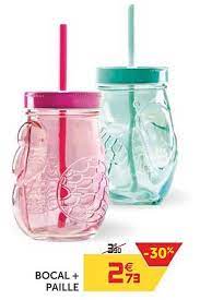 Offre Bocal Paille Chez Gifi