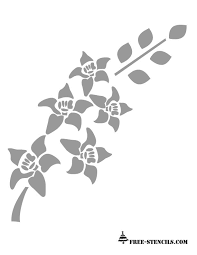Make absolutely certain you have located the proper website to obtain the free printable flower stencils patterns over. Flower Stencil Kostenlose Schablonen Wandmalerei Schablonen Schablonen Kostenlos Drucken