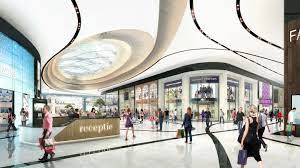 De elementen zijn vervaardigd uit glasvezelversterkt beton (hpc). The First World Class Shopping Centre In The Netherlands Netherlands Mall Shop Window Design