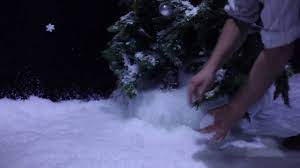 Glittery fake faux snow blanket sheet christmas holiday drape 32 inches by 40. Desert Snow Snow Blanket Youtube