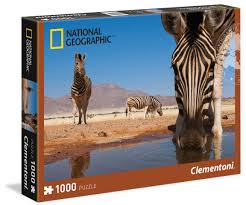 National geographic 1000 piece jigsaw puzzles. Clementoni National Geographic Zebra Puzzle 1000 Piece Buy Online In Andorra At Andorra Desertcart Com Productid 49878441