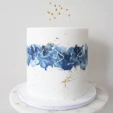 Zodiac Constellation Cake Creative Cake Decorating Themed Cakes Celebration Cakes