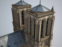 Cathedral Paris Notre Dame 3d Obj In 2020 Cathedral Paris Interiors De Paris