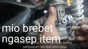 Motor matik menggunakan filter udara jenis basah sehingga filter udara itu tidak bisa dibersihkan tetapi dan harus langsung diganti. Penyebab Matic Mio Brebet Keluar Asap Hitam Youtube
