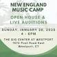 Westport – Open House & Live Auditions