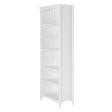 The shaker bookcase collection is real solid value. Contemporary Solid White Wooden Bookcase Bookshelf Home Garden Netperfekt Furniture