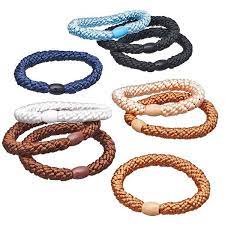Mudd Braided Hair Tie Set 8 40 Liked On Polyvore Featuring Accessories Hair Accessories Brown Ponytail Hair Hair Ties Elastic Hair Ties Rope Bracelet