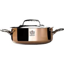 Découvrez nos batteries de cuisine professionnelles en inox. De Buyer Sautoir Couvercle Cuivre Prima Matera 0216 20