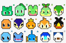 💬 discord pixelmongames.com is a pokemon themed minecraft pixelmon server where players around the globe meet and befriend eachother. Easy Pokemon Pixel Art 132166 Minecraft Pixel Art Pokemon Starters Png Image Transparent Png Free Download On Seekpng
