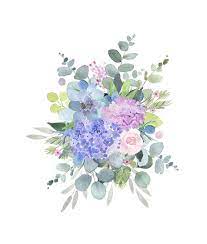 Wedding Clip Art Lilac Flowers And Succulents Clipart For Etsy In 2021 Wedding Clipart Lilac Flowers Wedding Clip