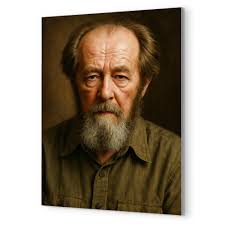 Aleksandr Solzhenitsyn Metal Print