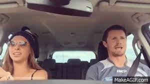 Make social videos in an instant: Afl S Patrick Dangerfield And Wife Mardi Sing On Way To Games On Make A Gif