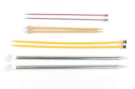 3 ply yarn, size 3mm (no.11) needles. Learn About The Types Of Knitting Needles