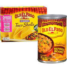 En Walgreens Puedes Conseguir Los Old El Paso Taco Shells O Refried Beans A 1 00 Cada Uno En Especial Compra 2 Y Utiliza Frijoles Refritos Taco Paso A Paso