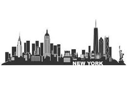 New users enjoy 60% off. Wandtattoo New York Skyline Silhouette Ny Wandtattoos De New York Tattoo New York Skyline Silhouette New York Poster