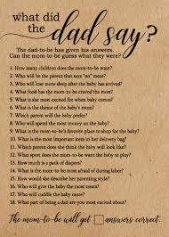 You don't have to spend your time thinking about what to say for a baby shower because we have a whole list ready especially for this occasion. What Did The Dad Say Baby Shower Game Buffalo Plaid Baby Shower Plaid Baby Shower Baby Shower Games