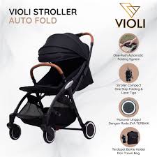 Cara tempat pmbakar kereta sorong. Jual Violi Auto Fold Stroller Kereta Dorong Bayi Cabin Size Terbaru Juli 2021 Blibli