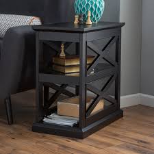 Their unique shape allows them to fit narrower spaces in your home. Narrow End Tables For Living Room Minimalist Home Design Ideas