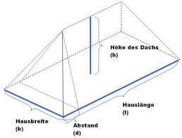 Mit dem umbauten raum wird das volumen eines bauobjektes benannt, welches sich aus den maßen länge x breite x höhe des rohbaus ergibt. Das Volumen Eines Walmdachs Berechnen