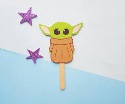 Baby yoda is arguably star wars' cutest character ever. Adorable Baby Yoda Craft