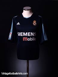 They have a record 33 league titles. 2003 04 Real Madrid Third Shirt Xl For Sale