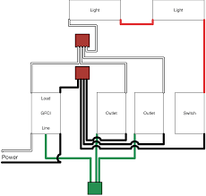 They are wired so that operation of either switch will control the light. How To Add Gfci Protected Switches And Lights To A 2 Wire Garage Circuit Home Improvement Stack Exchange