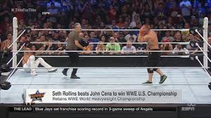 For an unknown reason, morrison assumed it was a great option to sneak an attack on omos. Jon Stewart Hits Good Guy John Cena With Chair At Wwe S Summerslam Abc News