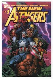 New Avengers 1 David Finch 2nd Printing Variant Cover 2005 Avengers Comics New Avengers Avengers