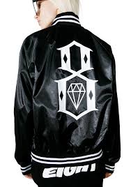 eight or die baseball jacket