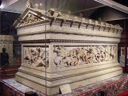 the sarcophagus of alexander the great 1 alexander the great ancient ancient greece