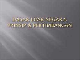 Seperti jepun, korea dan taiwan. Dasar Dan Hubungan Luar Negara Ppt Download