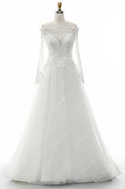 Download this free photo about wedding dresses on mannequins., and discover more than 10 million professional stock photos on freepik. Off Shoulder Lace A Line Wedding Dress Brydealo 2q031 A Z Bridal Tailor Alterations