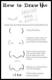 Maybe you would like to learn more about one of these? How To Draw Nose Kat Can Paint