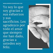 No lo pienses dos veces, enviar saludos con dedicatorias para tu esposo en el día del padre hará que esta fiesta sea inolvidable y le hará sentir felíz y muy afortunado. Bella Carta De Agradecimiento A Mis Padres Por Esta Familia