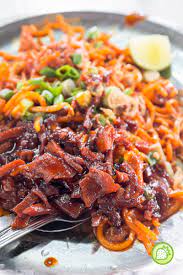 So delicious and full with flavour, the sambal sotong make. Mee Sotong Coconut Shake Padang Kota Lama Food Court Malaysian Foodie