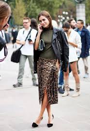 How To Wear Animal Print Skirts All Year Round White Camellias Animal Print Skirt Fashion Printed Skirts