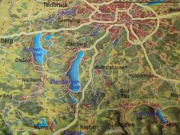 Die fallzahlen werden täglich aktualisiert. Panorama Landkarte Bayern 100x135cm