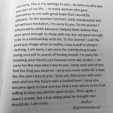 Positive Motivational Quotes On Instagram An Excerpt From Gentlemenhood Book Apology Letter To Boyfriend Positive Quotes Motivation Letters To Boyfriend