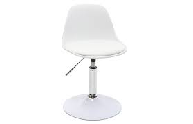 On parle alors de chaise de bar et non plus de tabouret. Chaise De Bureau Design Enfant Blanche Steevy Miliboo